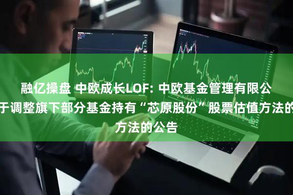 融亿操盘 中欧成长LOF: 中欧基金管理有限公司关于调整旗下部分基金持有“芯原股份”股票估值方法的公告