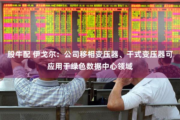 股牛配 伊戈尔：公司移相变压器、干式变压器可应用于绿色数据中心领域